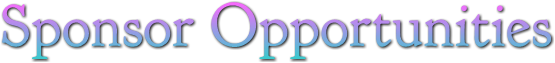 Sponsor Opportunities Sponsor Opportunities